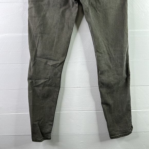 LEVI'S 511 Gray Green Cotton Denim Jeans Straight Leg Pants Size 29 x 32 - Picture 4 of 10